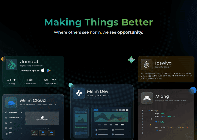Mslm - Making Things Better